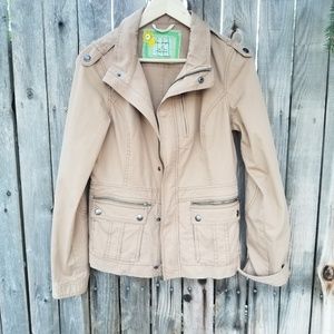 Free people  parka jacket  size 10